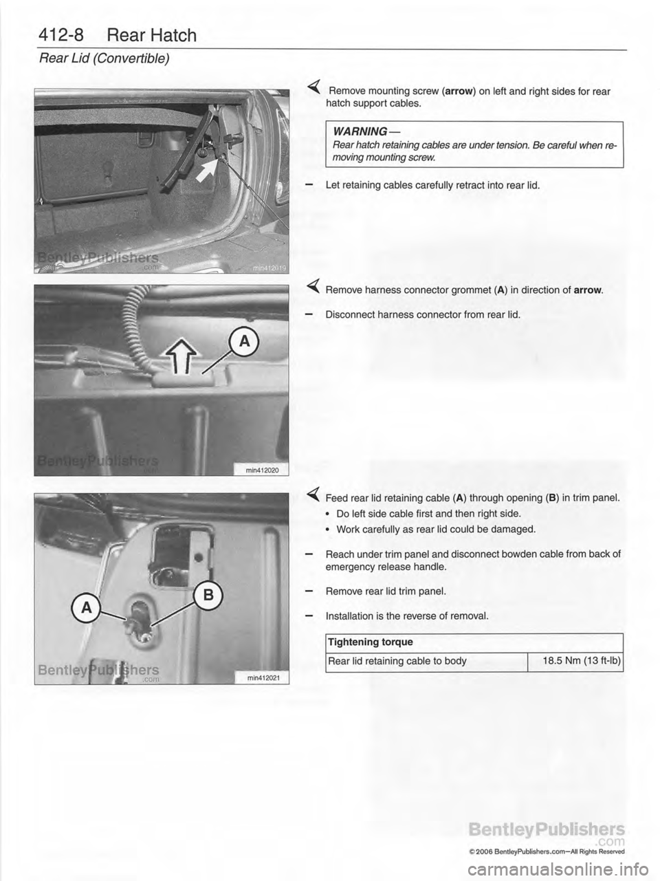 MINI COOPER 2002 Service Repair Manual MINI COOPER 2002 Service Repair Manual