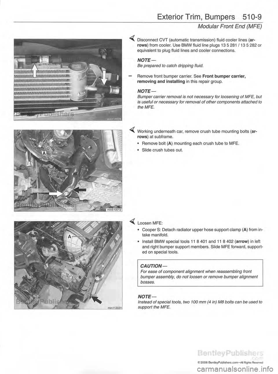 MINI COOPER 2002  Service Repair Manual 
