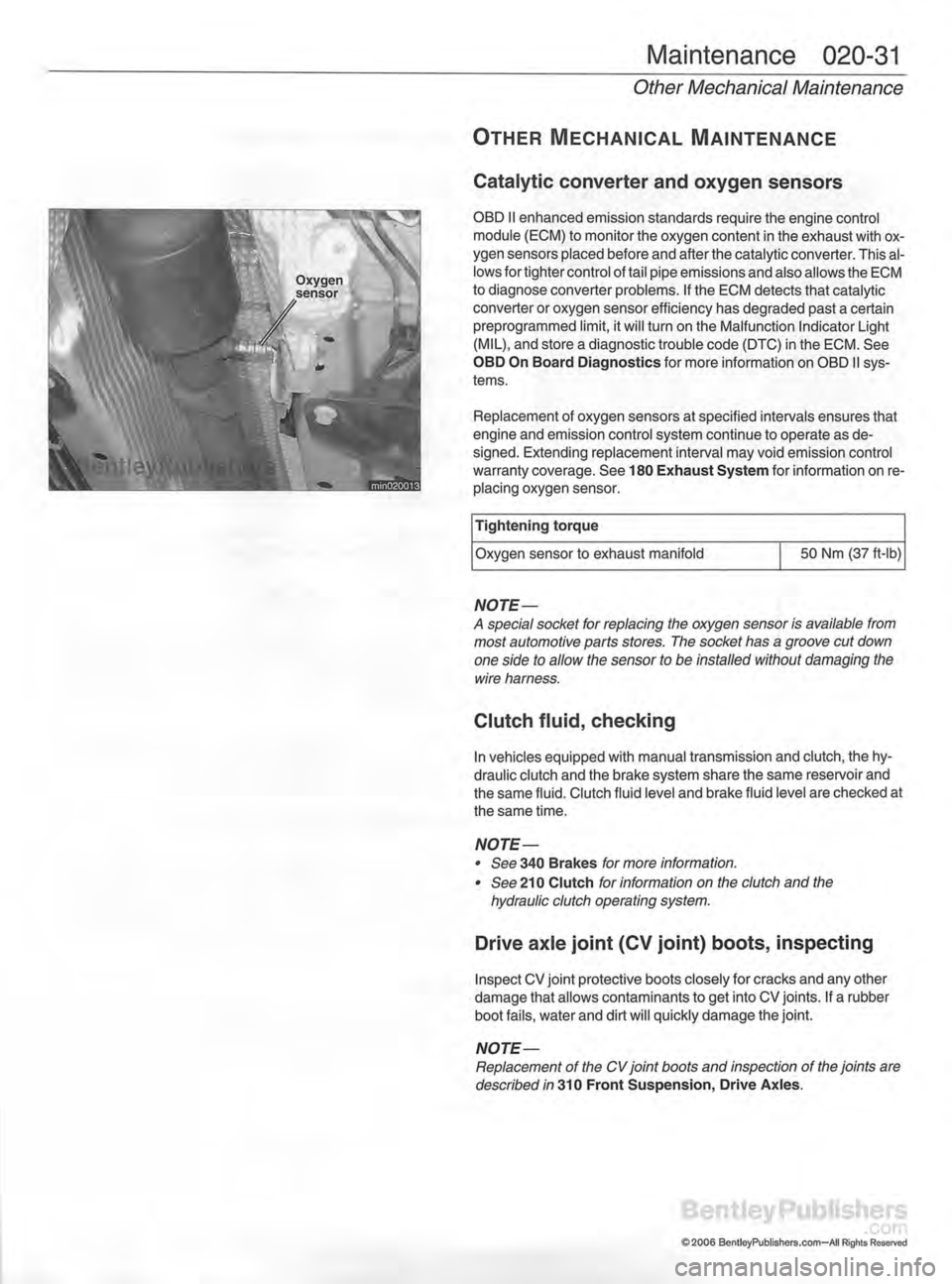 MINI COOPER 2002  Service Workshop Manual 