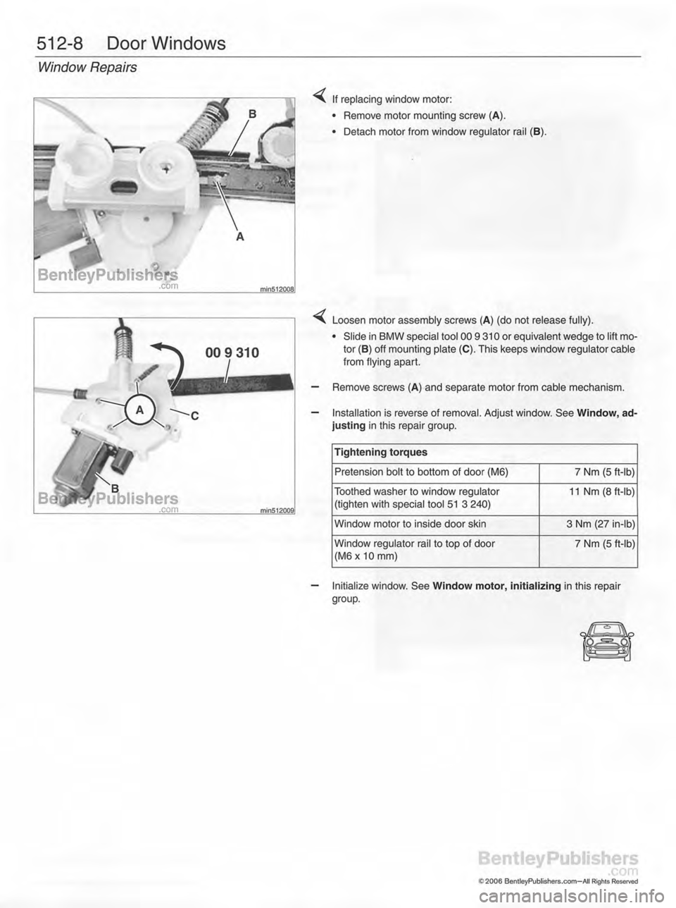 MINI COOPER 2002 Service Repair Manual MINI COOPER 2002 Service Repair Manual