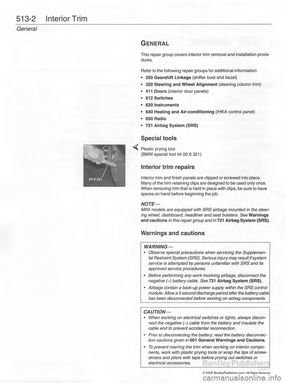MINI COOPER 2002 Service Repair Manual MINI COOPER 2002 Service Repair Manual