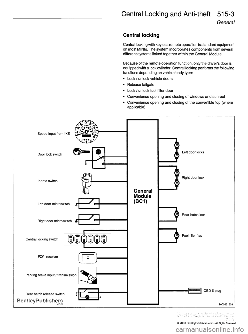 MINI COOPER 2002  Service Repair Manual 