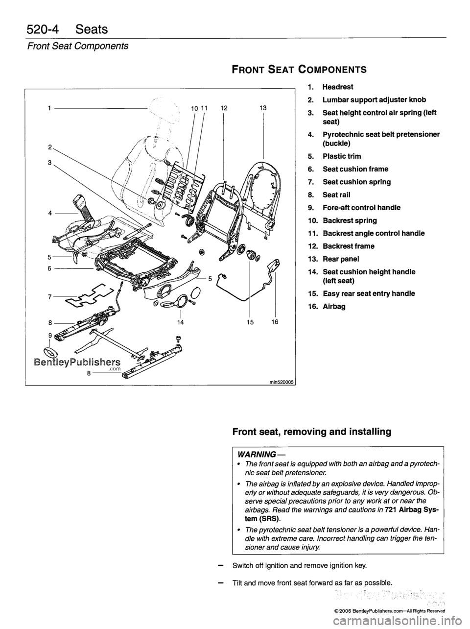 MINI COOPER 2002 Service Repair Manual MINI COOPER 2002 Service Repair Manual