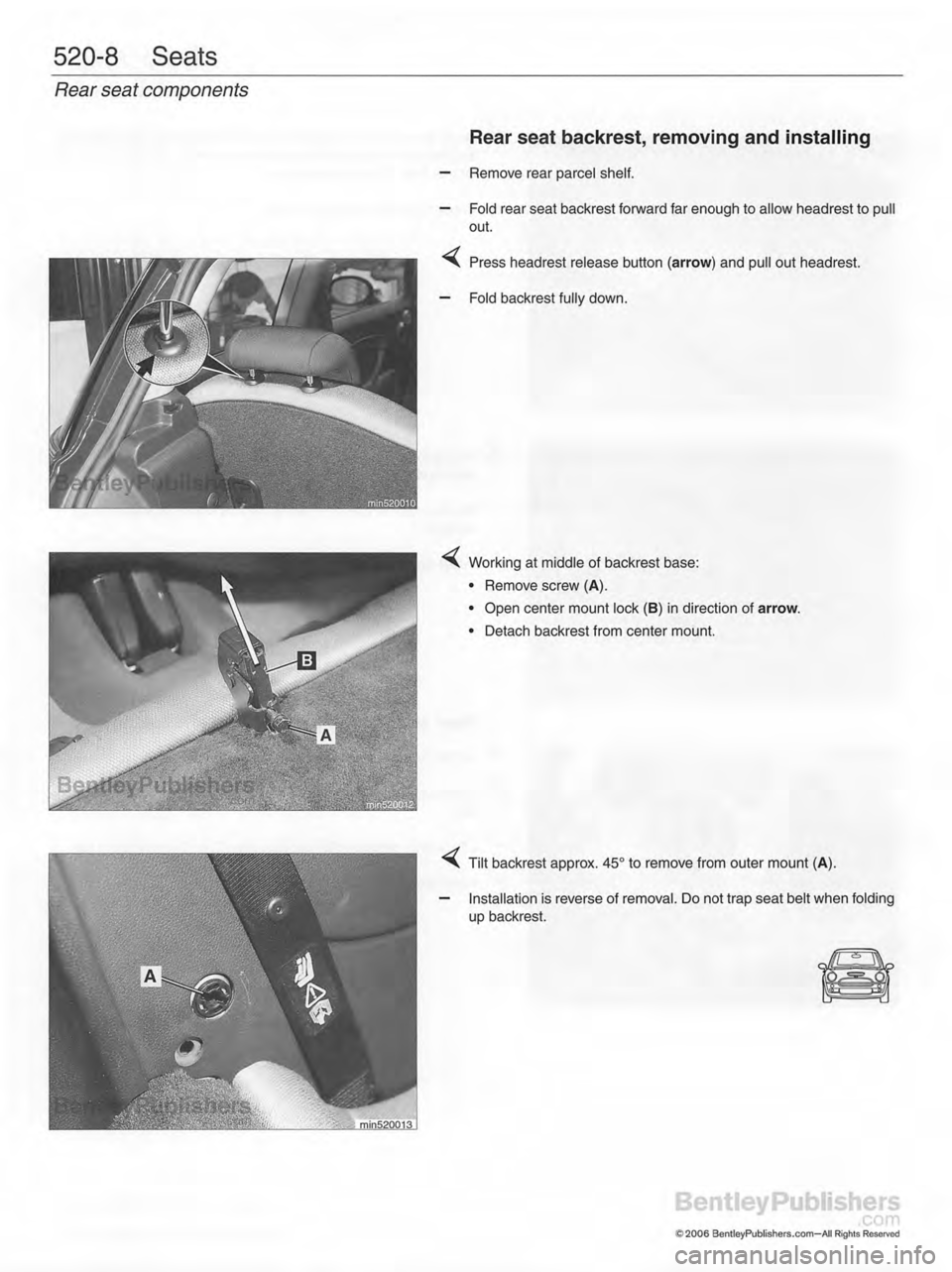 MINI COOPER 2002 Service Repair Manual MINI COOPER 2002 Service Repair Manual