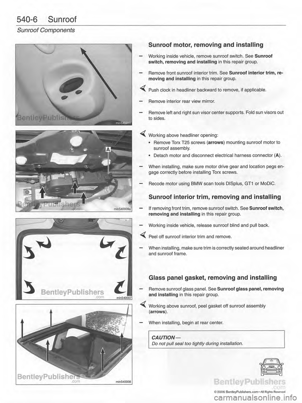 MINI COOPER 2002  Service Repair Manual 