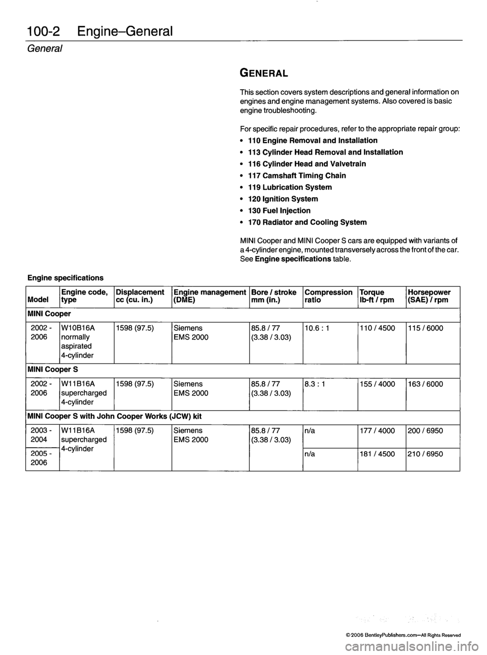 MINI COOPER 2002 Service Manual PDF MINI COOPER 2002 Service Manual PDF