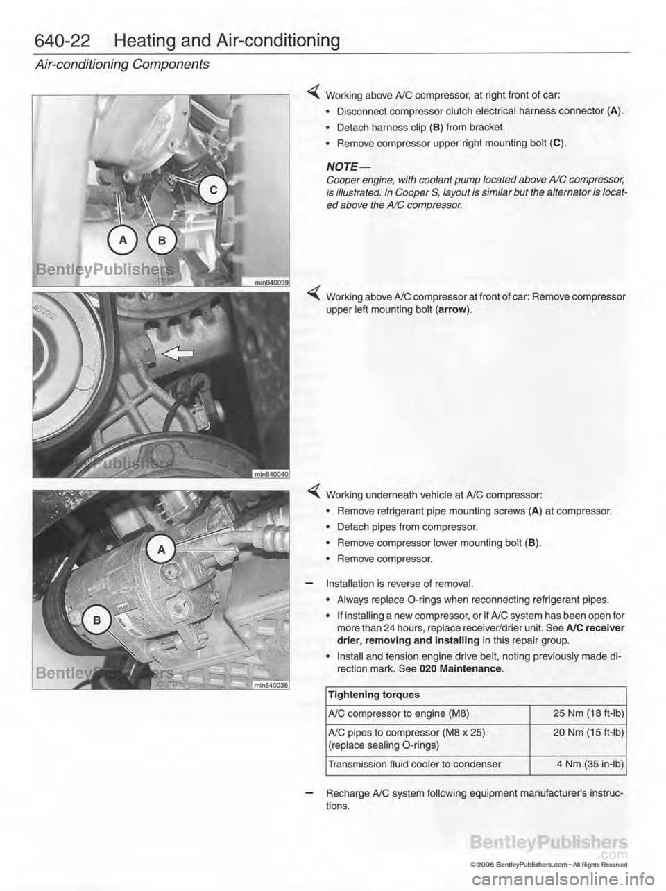 MINI COOPER 2002  Service Repair Manual 