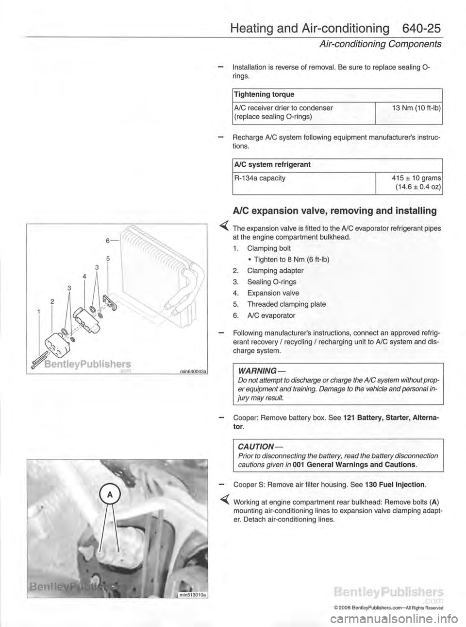 MINI COOPER 2002  Service Repair Manual 