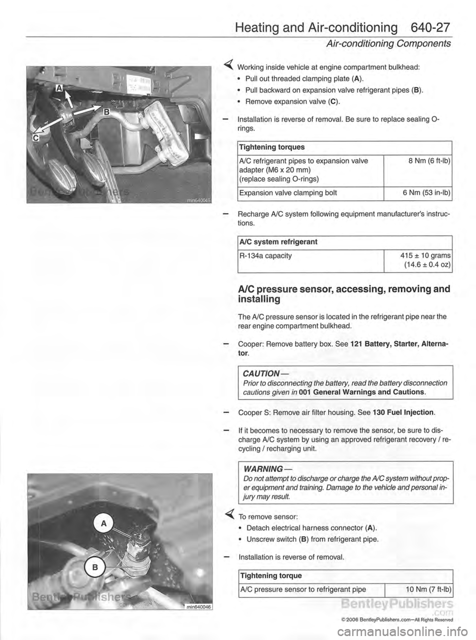 MINI COOPER 2002  Service Repair Manual 