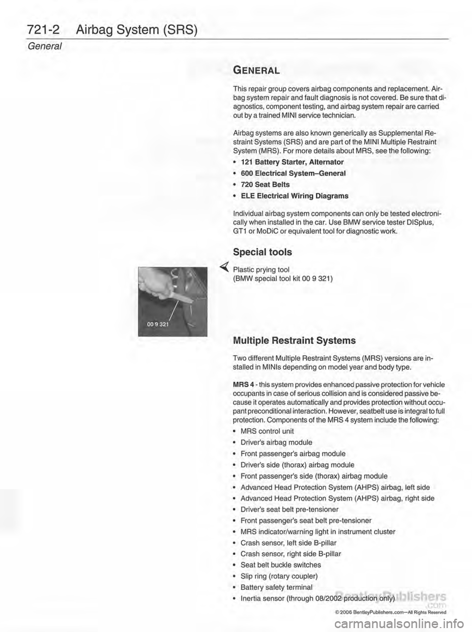 MINI COOPER 2002 Service Repair Manual MINI COOPER 2002 Service Repair Manual