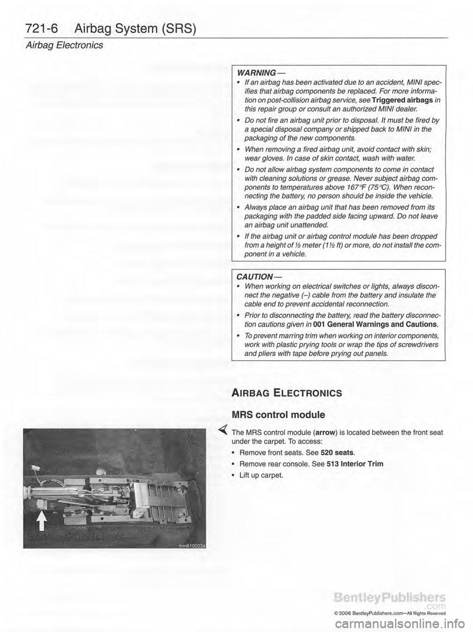 MINI COOPER 2002 Service Repair Manual MINI COOPER 2002 Service Repair Manual