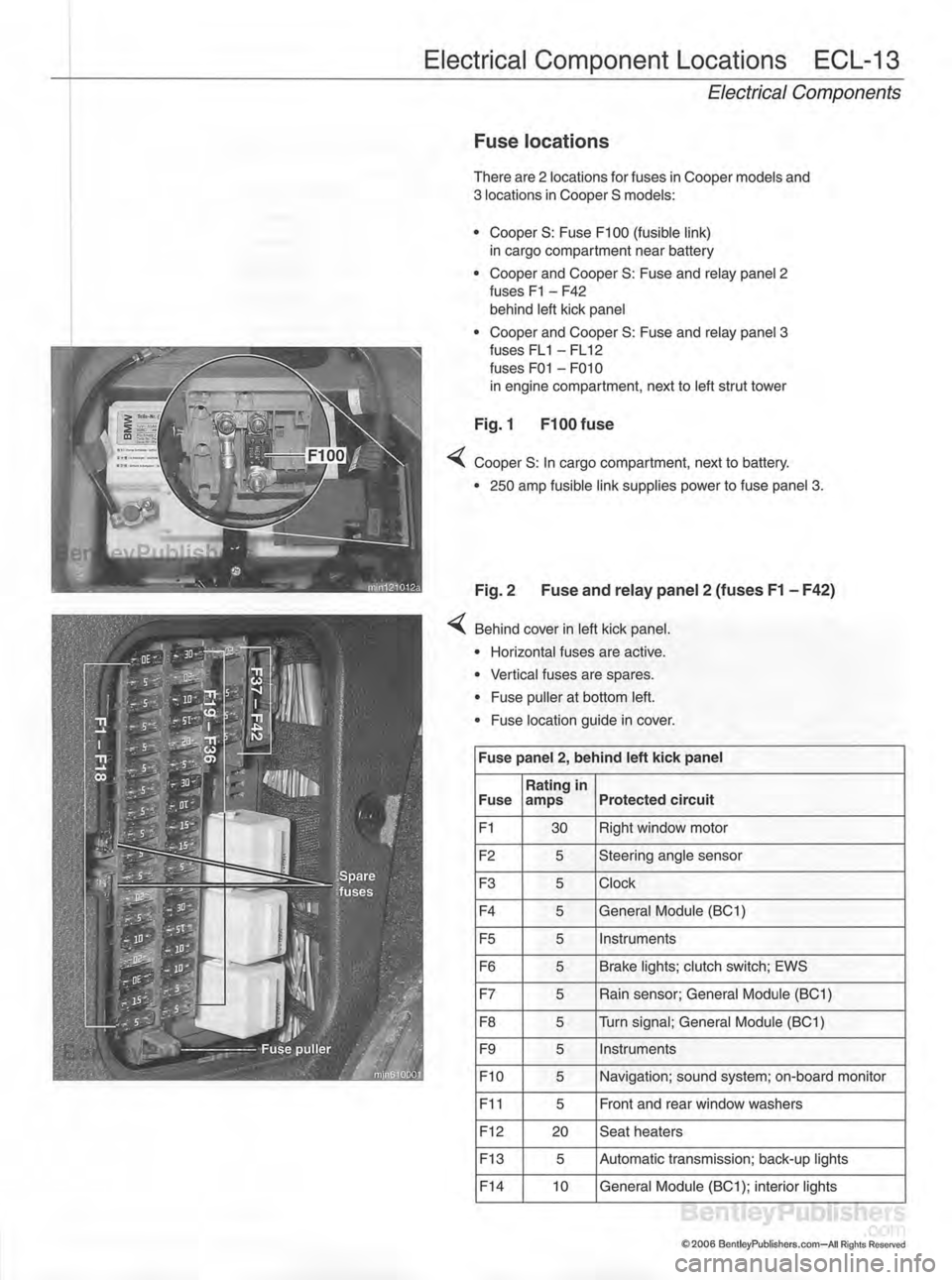 MINI COOPER 2002  Service Repair Manual 