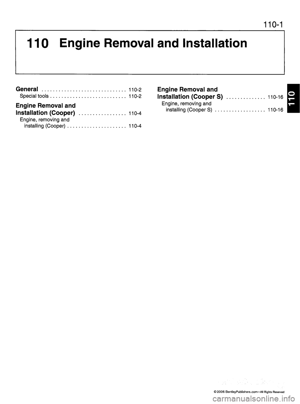 MINI COOPER 2002  Service Manual PDF 