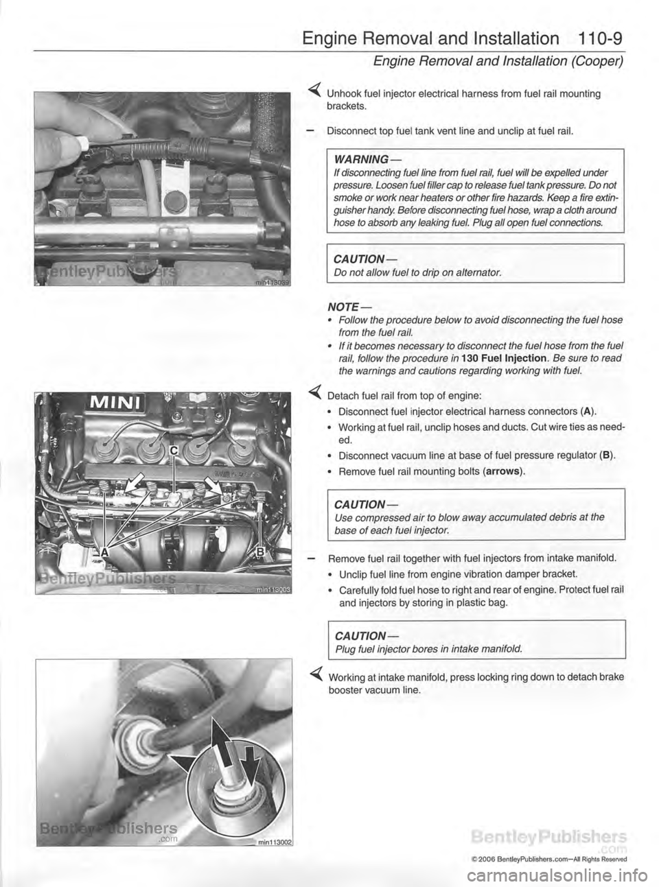 MINI COOPER 2002  Service Manual Online 