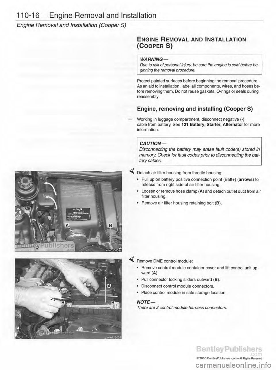 MINI COOPER 2002 Service Owners Manual MINI COOPER 2002 Service Owners Manual