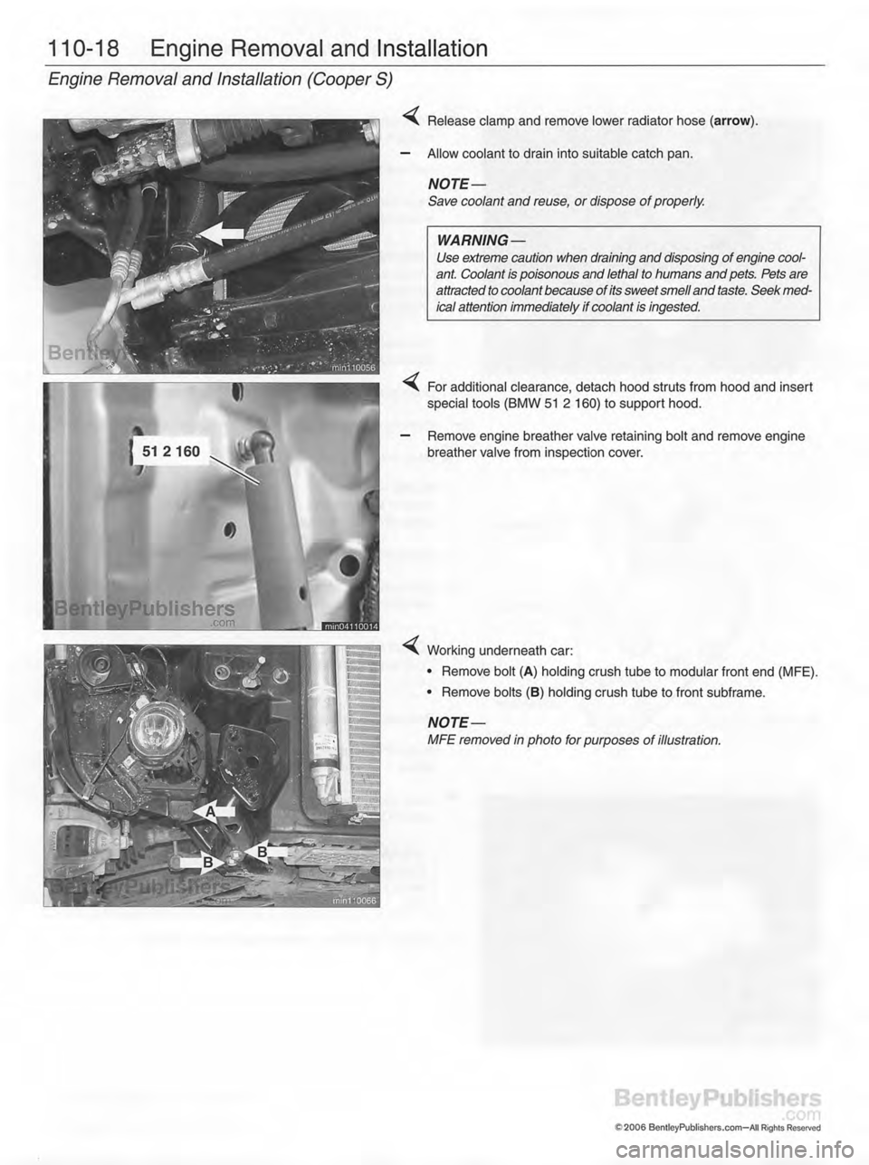 MINI COOPER 2002 Service Owners Manual MINI COOPER 2002 Service Owners Manual
