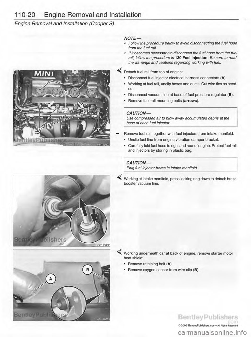 MINI COOPER 2002 Service Owners Manual MINI COOPER 2002 Service Owners Manual