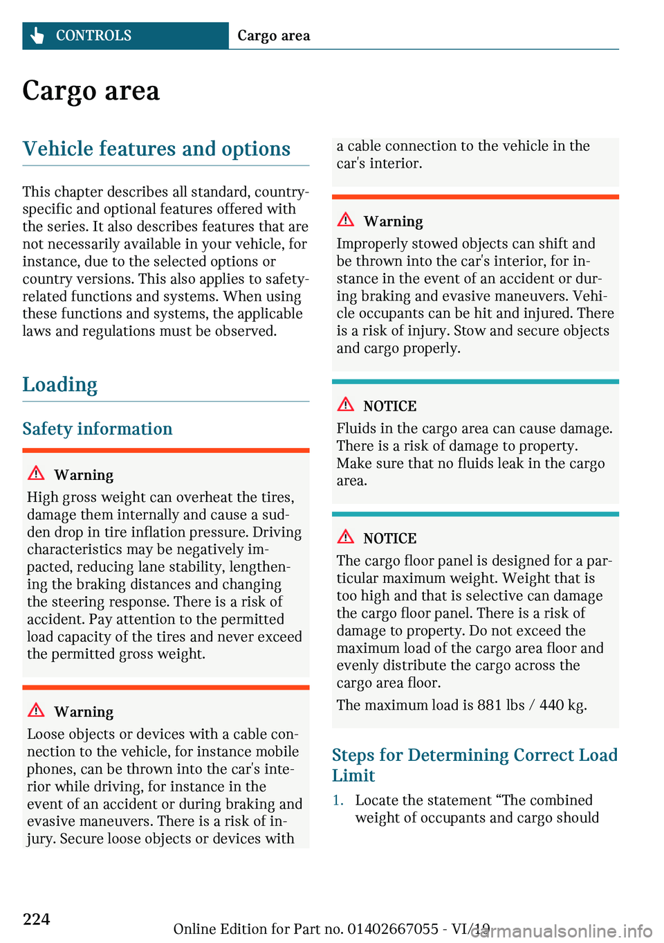 MINI CLUBMAN 2020  Owners Manual �C�