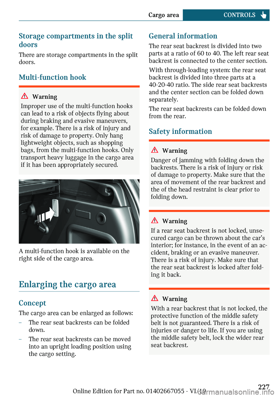 MINI CLUBMAN 2020  Owners Manual �d�