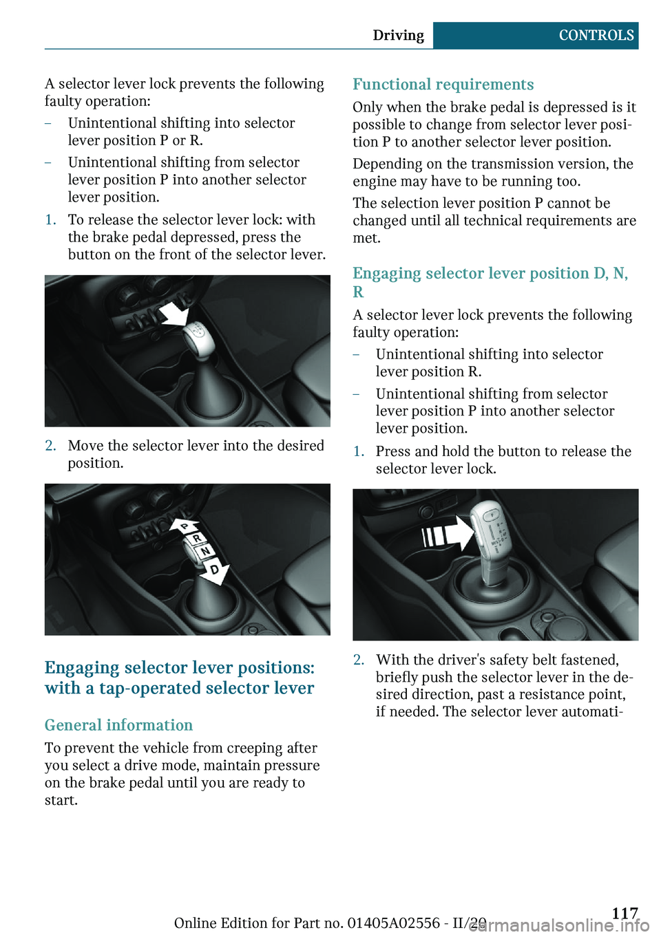 MINI CLUBMAN 2021  Owners Manual ���