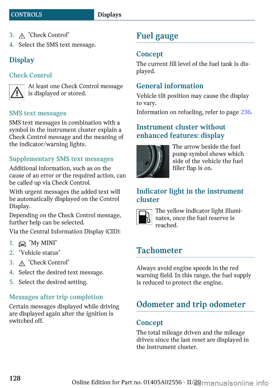 MINI CLUBMAN 2021  Owners Manual c��