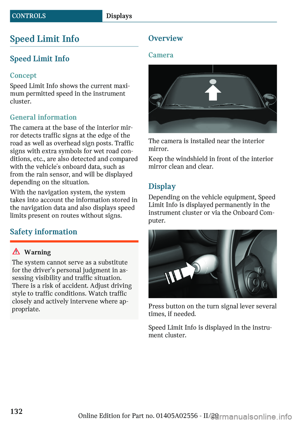 MINI CLUBMAN 2021  Owners Manual �d�