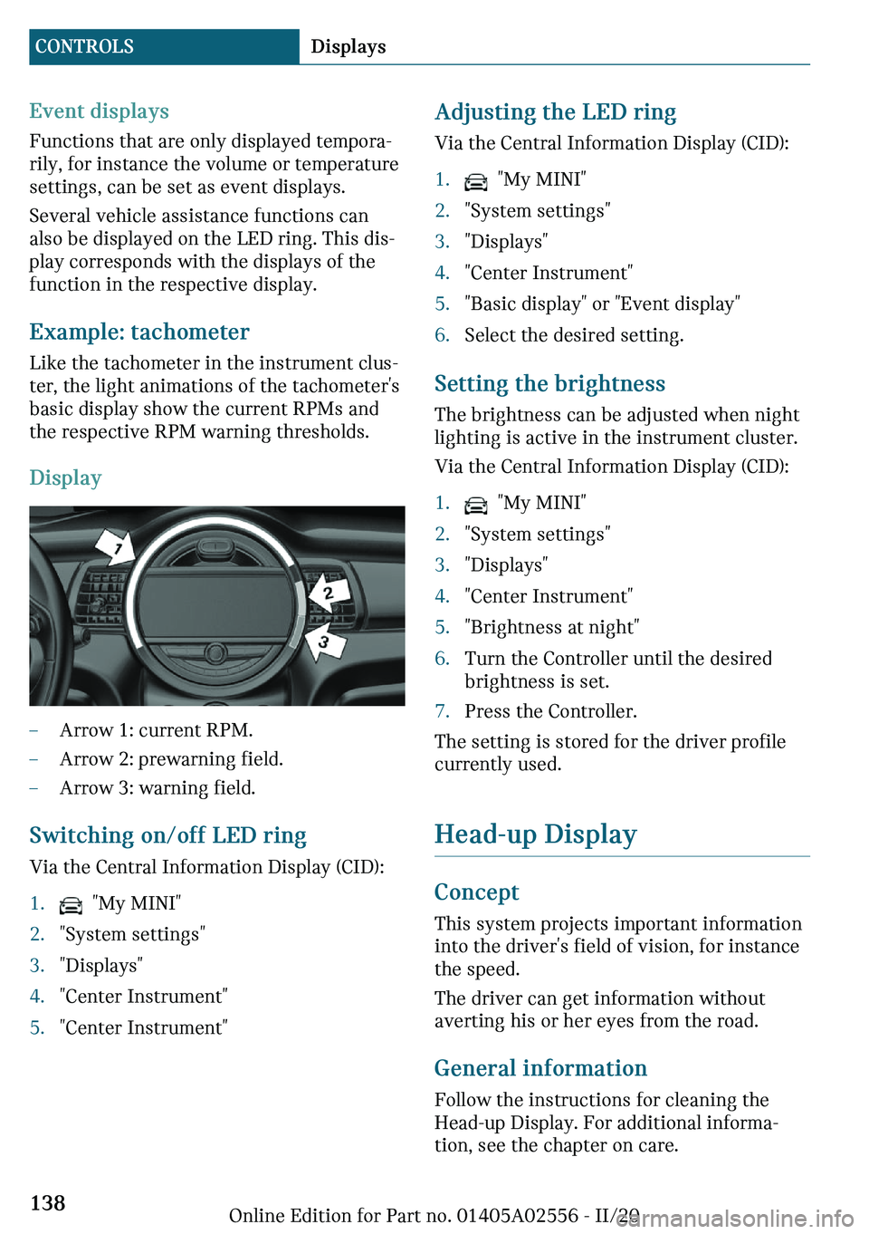 MINI CLUBMAN 2021  Owners Manual �	�