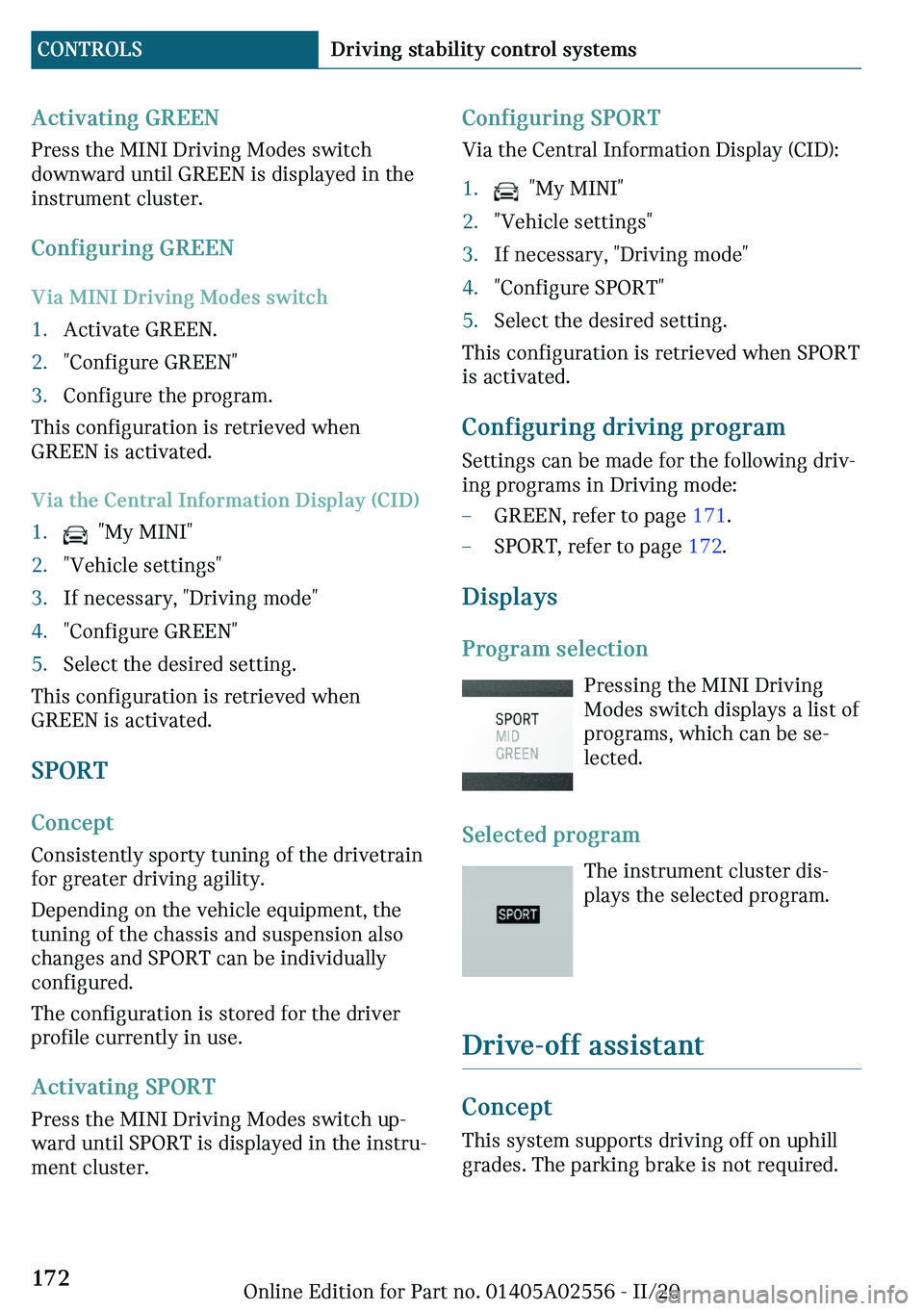 MINI CLUBMAN 2021  Owners Manual ��c�