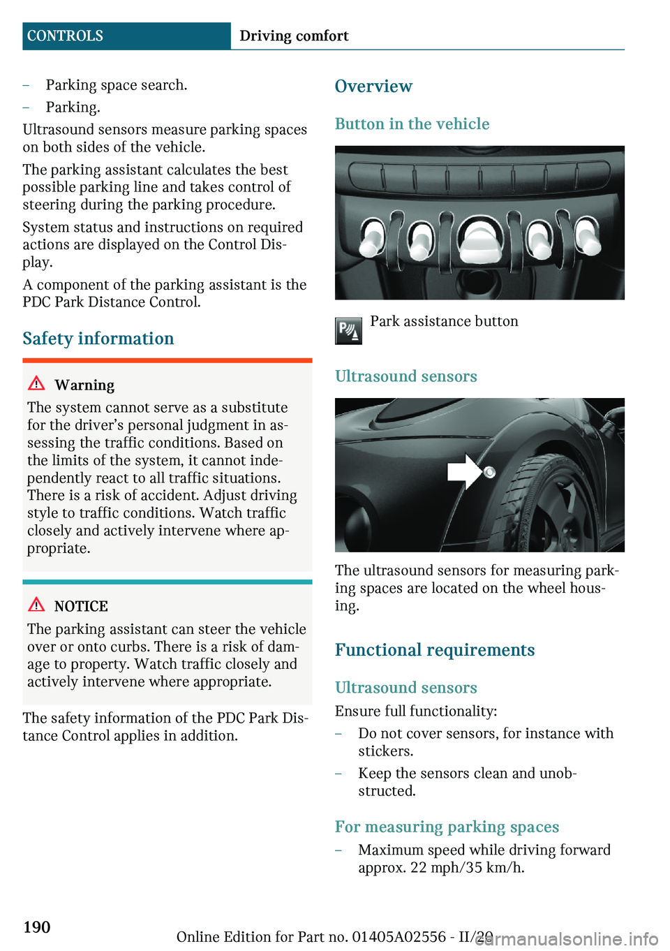 MINI CLUBMAN 2021  Owners Manual 