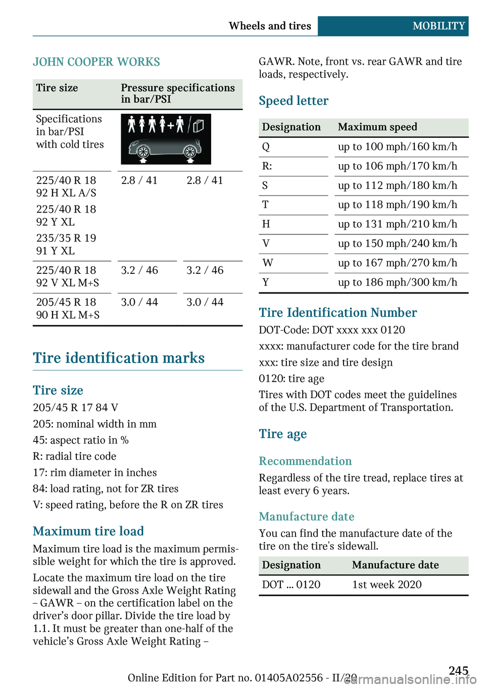 MINI CLUBMAN 2021  Owners Manual �9�O�*�N��C�O�O�\��`��W�O�`�?�d�m�
