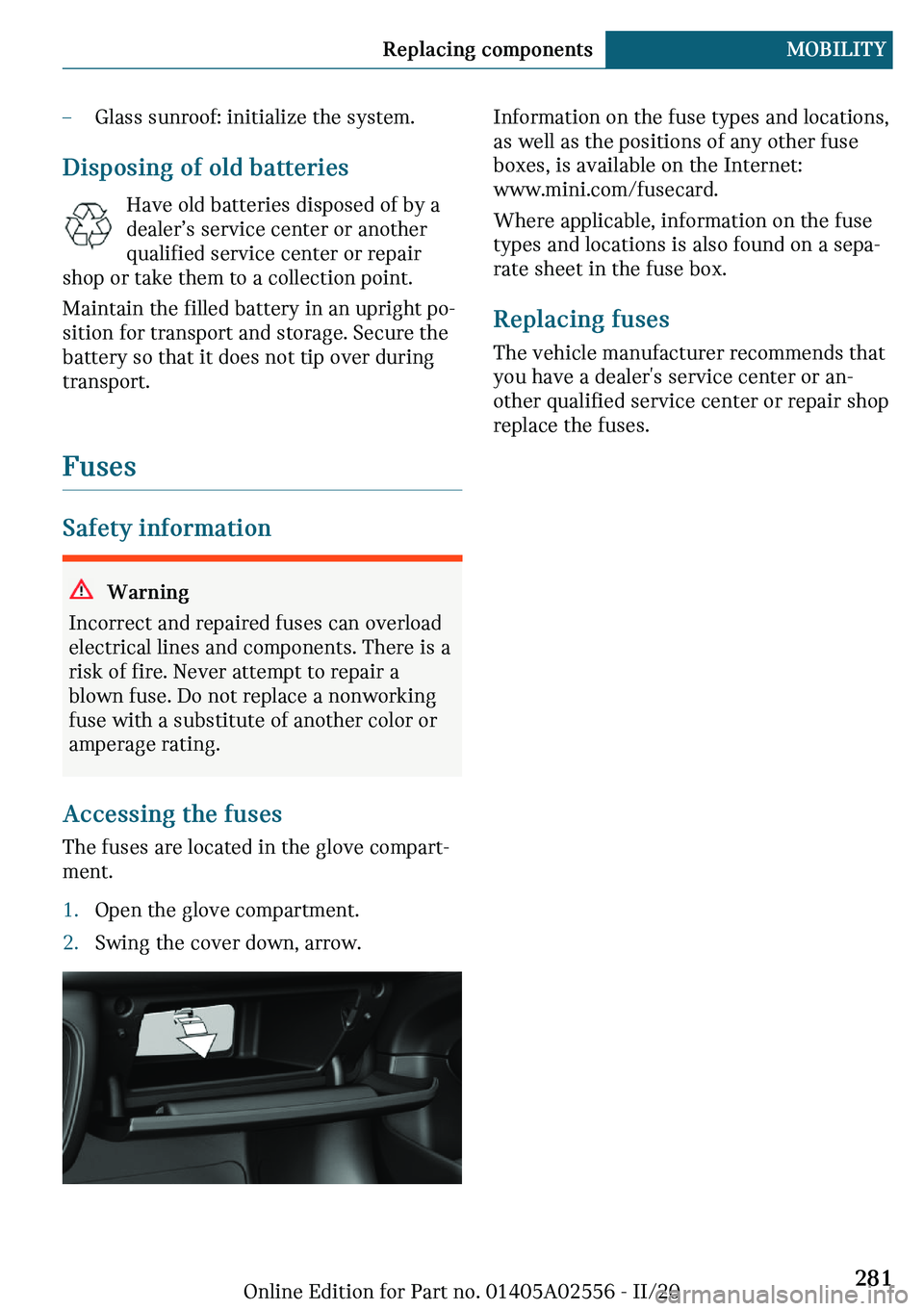 MINI CLUBMAN 2021  Owners Manual 
