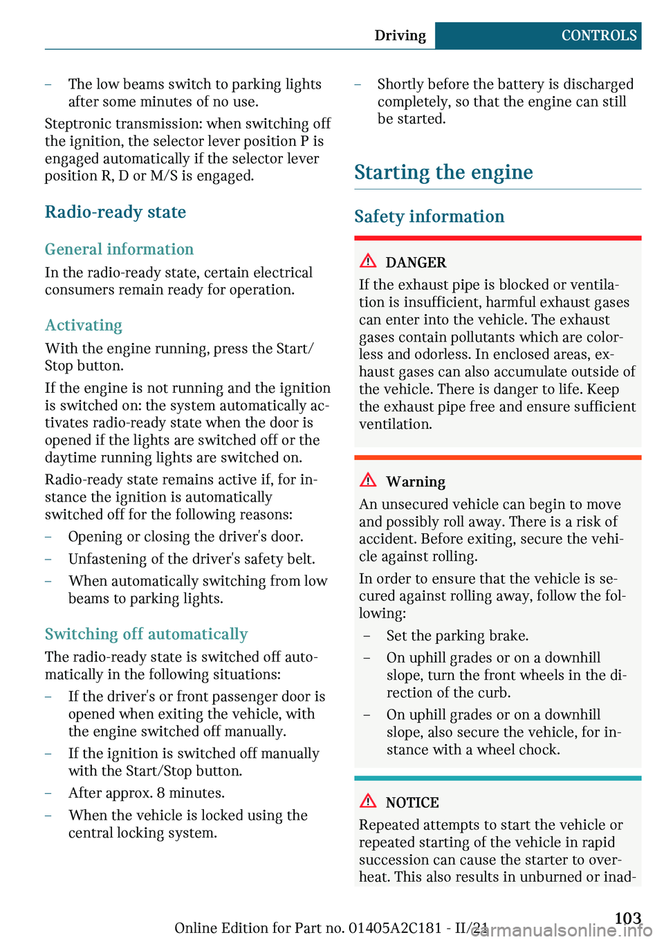 MINI CLUBMAN 2022  Owners Manual 