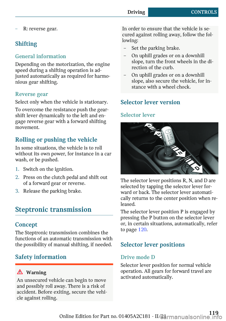 MINI CLUBMAN 2022  Owners Manual 