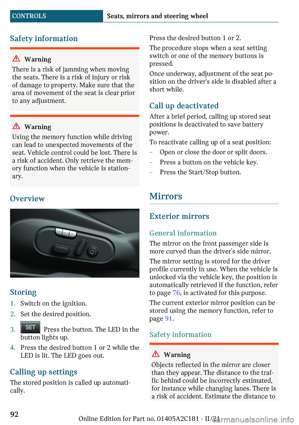 MINI CLUBMAN 2022  Owners Manual �d�