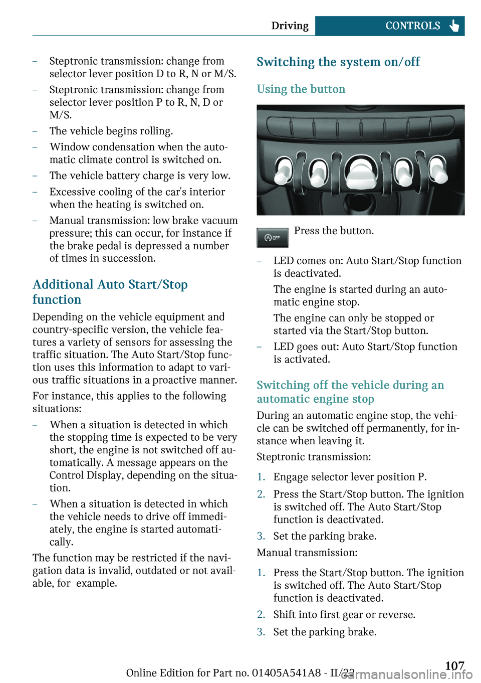 MINI CLUBMAN 2023  Owners Manual 