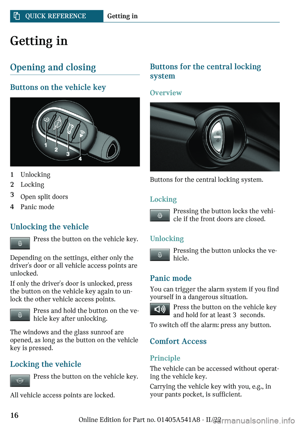 MINI CLUBMAN 2023 User Guide �G�