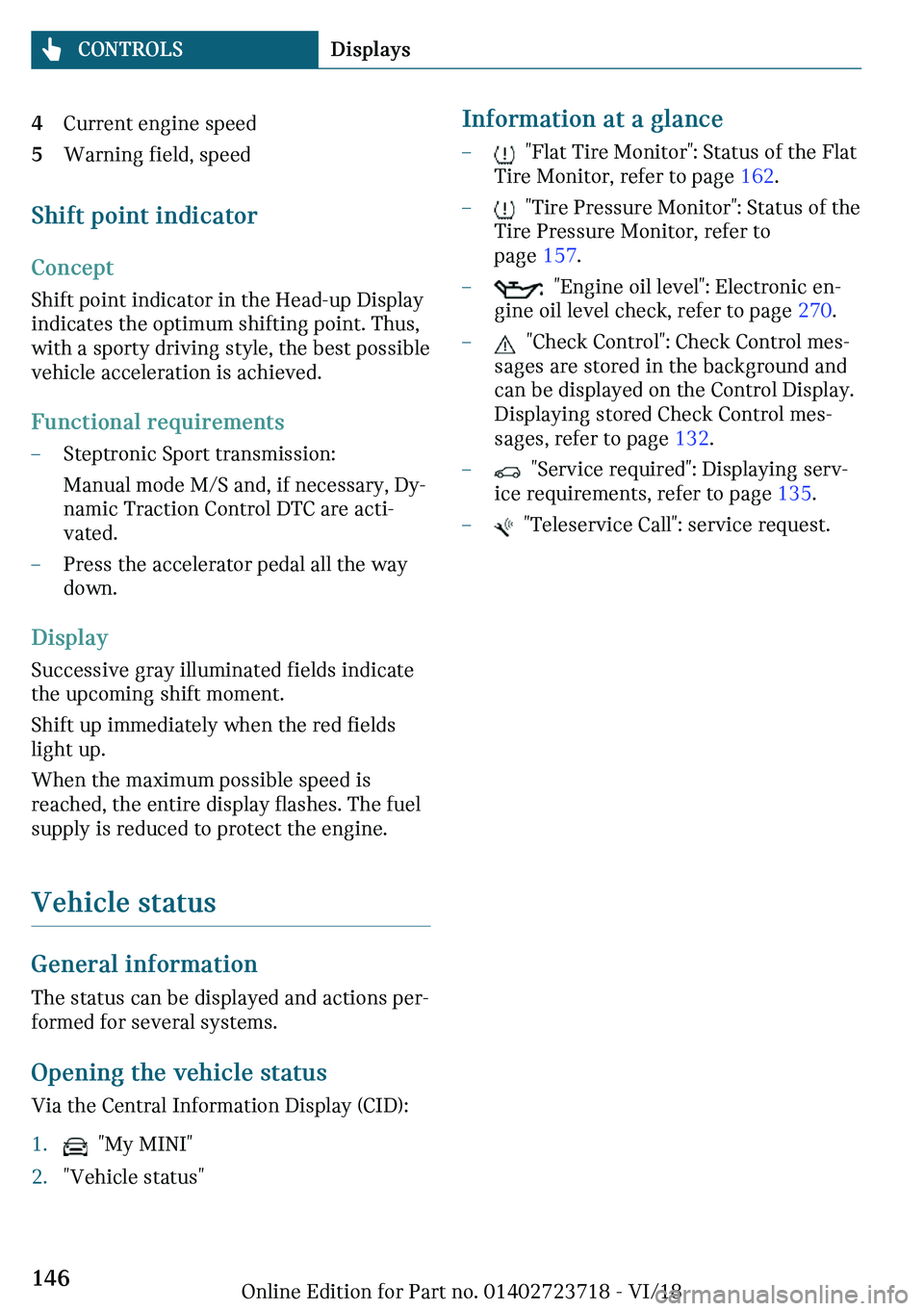 MINI COOPER 2019  Owners Manual �C�