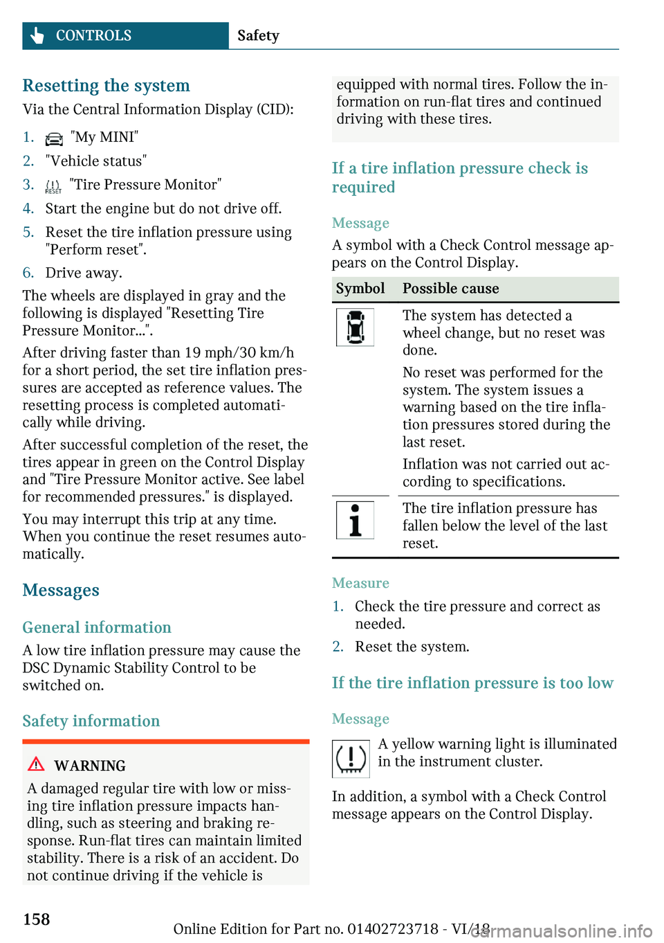 MINI COOPER 2019  Owners Manual �`�