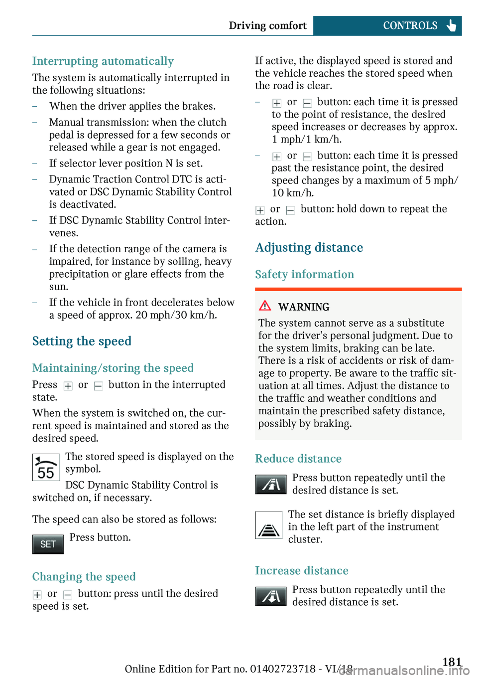 MINI COOPER 2019  Owners Manual �-�n�