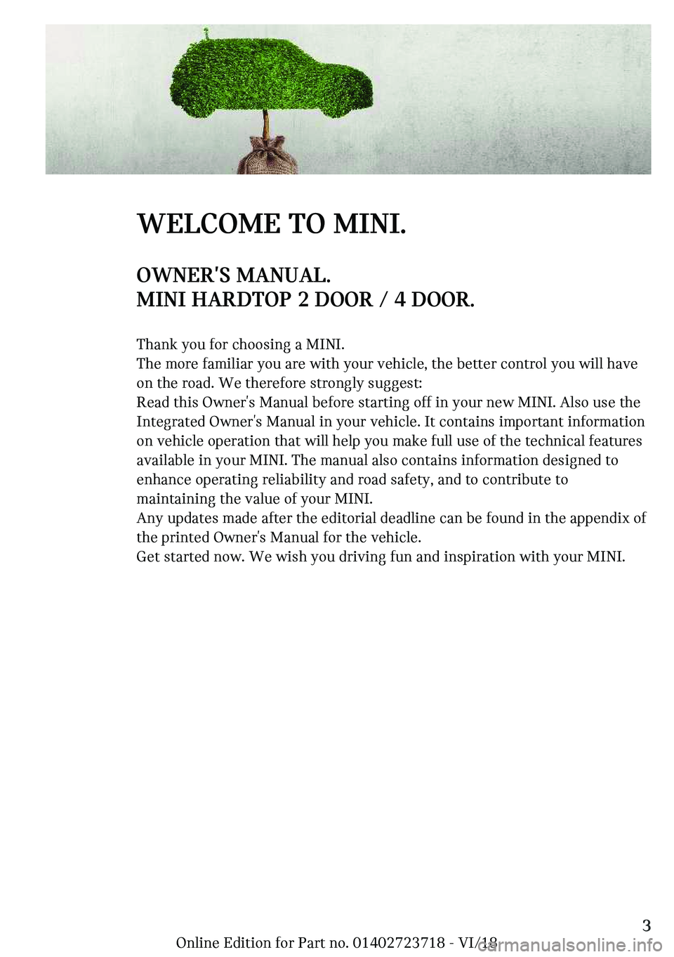 MINI COOPER 2019  Owners Manual �W��A�C�O�M���m�O��M�-�N�-c�O�W�N��`