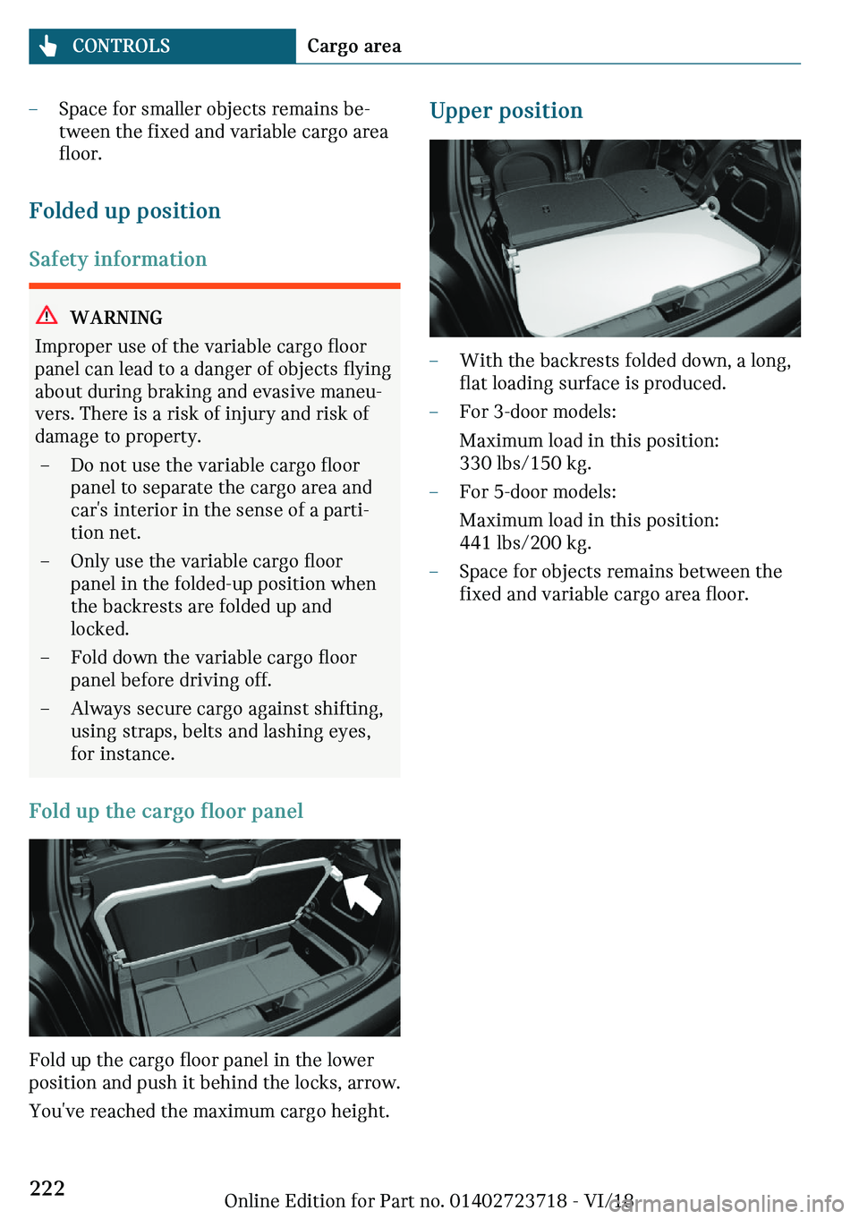 MINI COOPER 2019  Owners Manual 