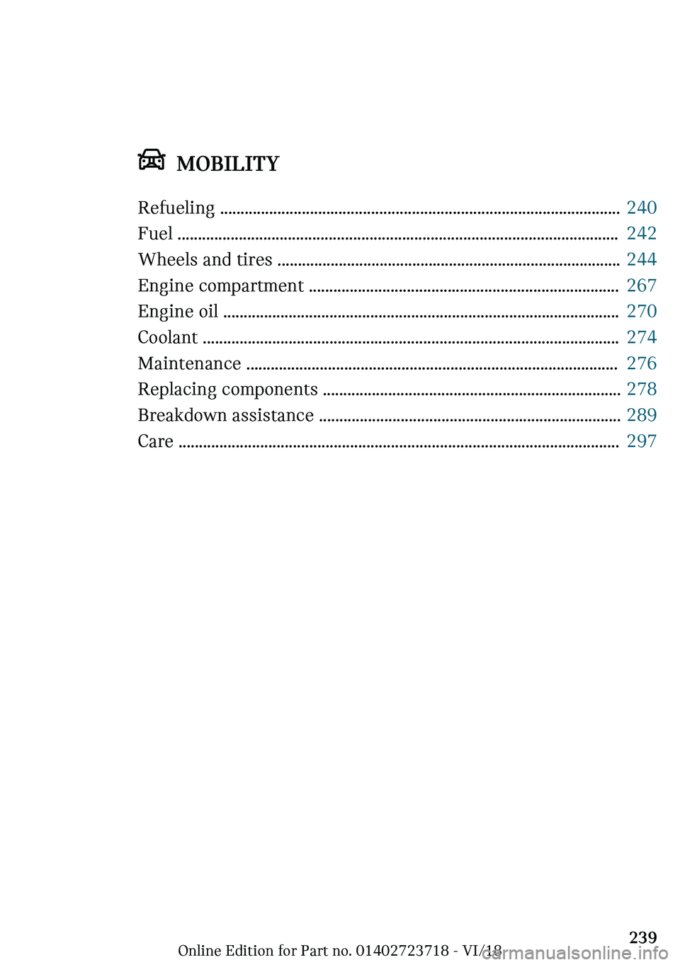 MINI COOPER 2019  Owners Manual ���M�O�B�-�A�-�m�