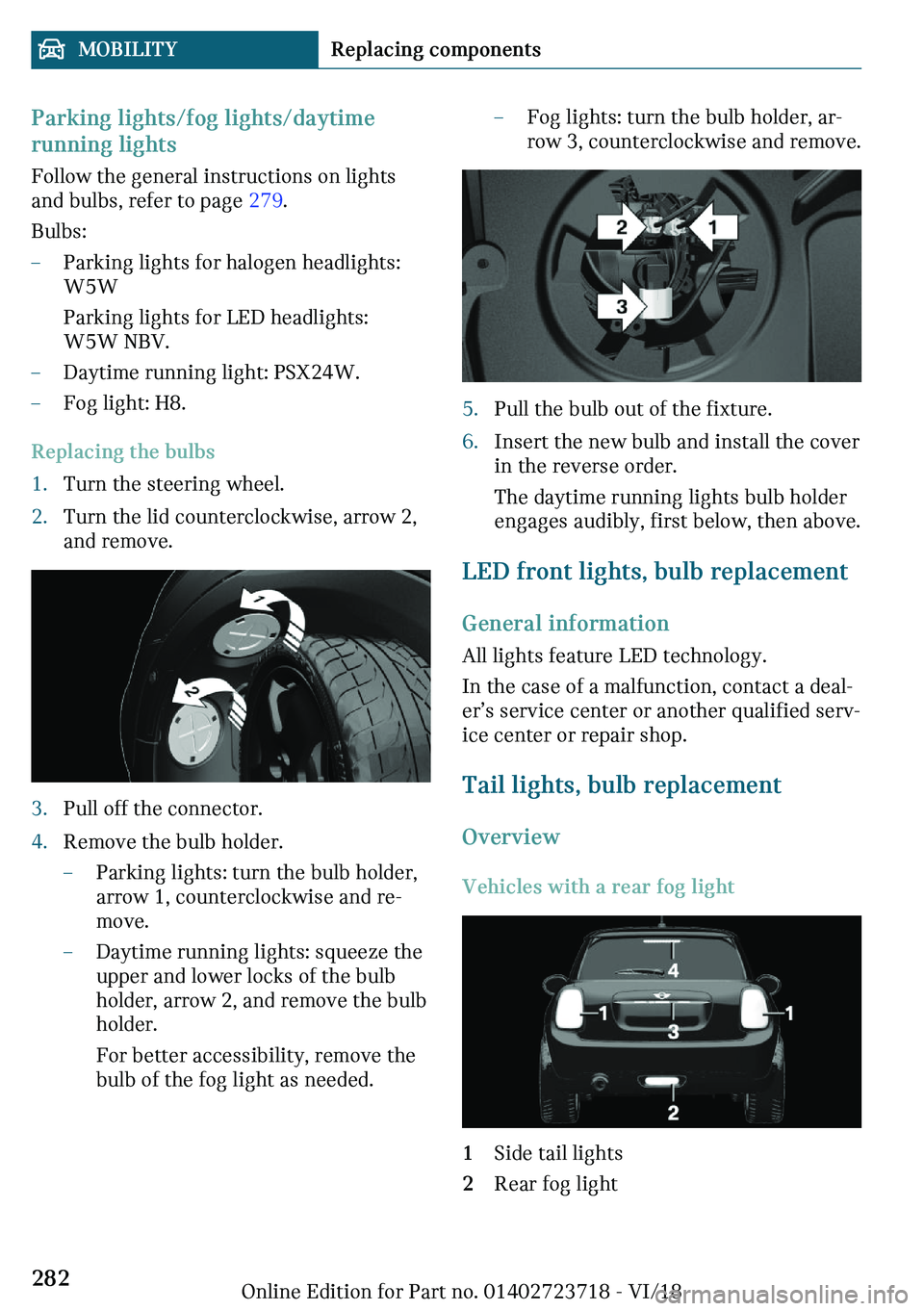 MINI COOPER 2019  Owners Manual �\�