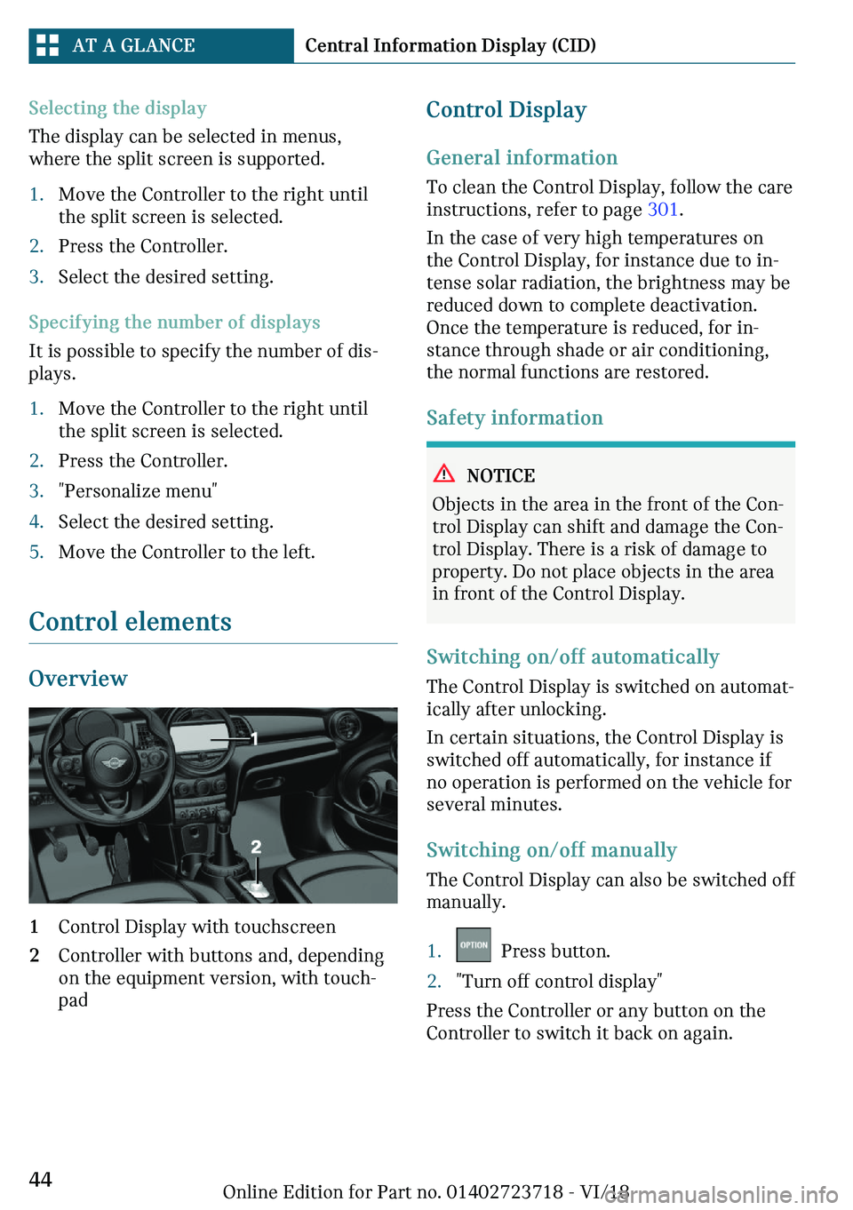 MINI COOPER 2019 Service Manual �d�