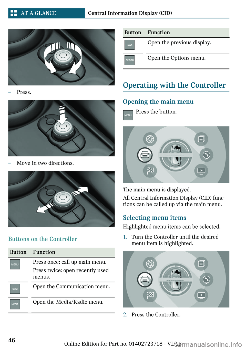 MINI COOPER 2019 Service Manual 