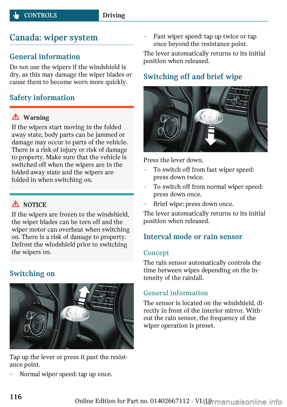 MINI COOPER 2020  Owners Manual �C�
