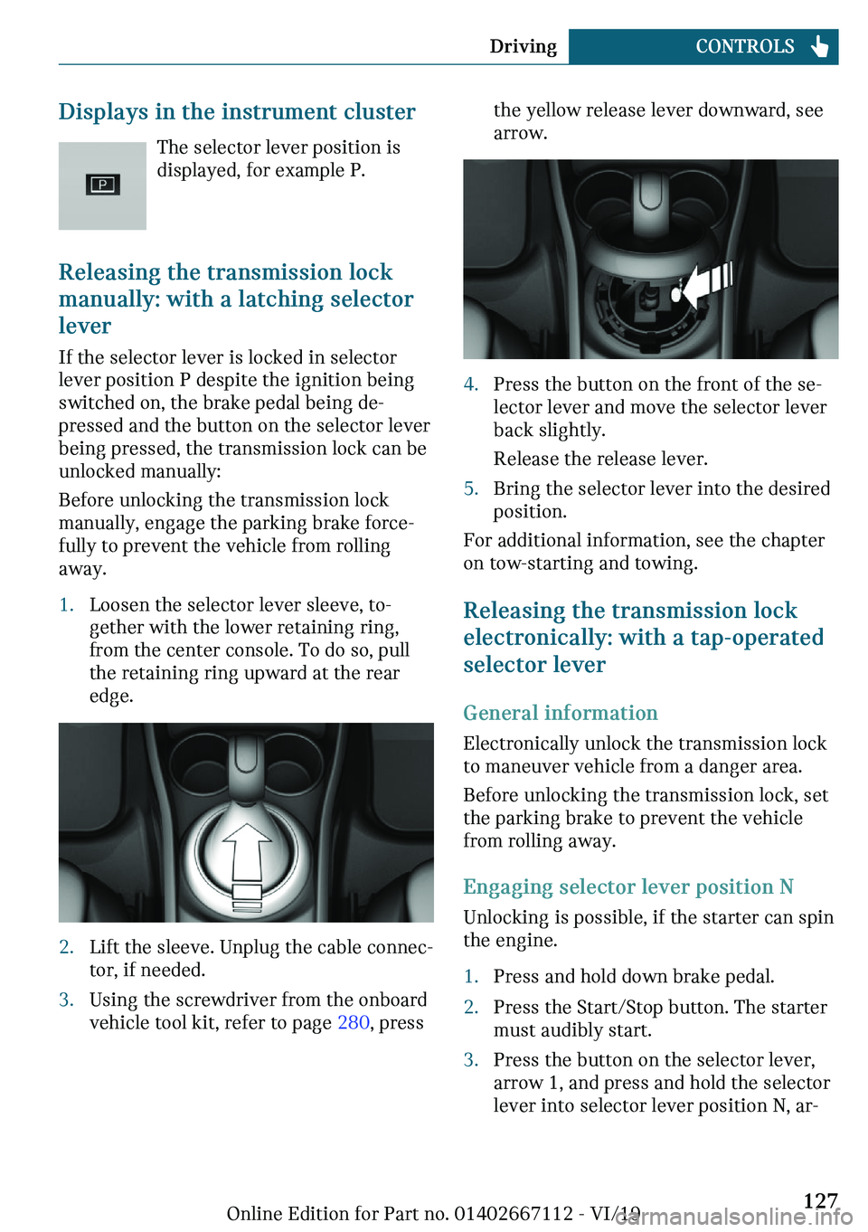 MINI COOPER 2020  Owners Manual ��