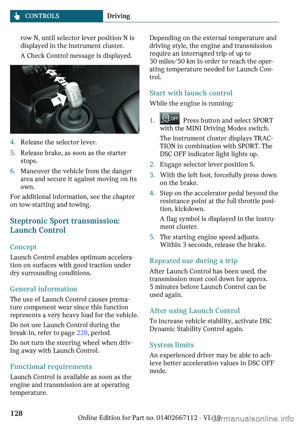 MINI COOPER 2020  Owners Manual �r�
