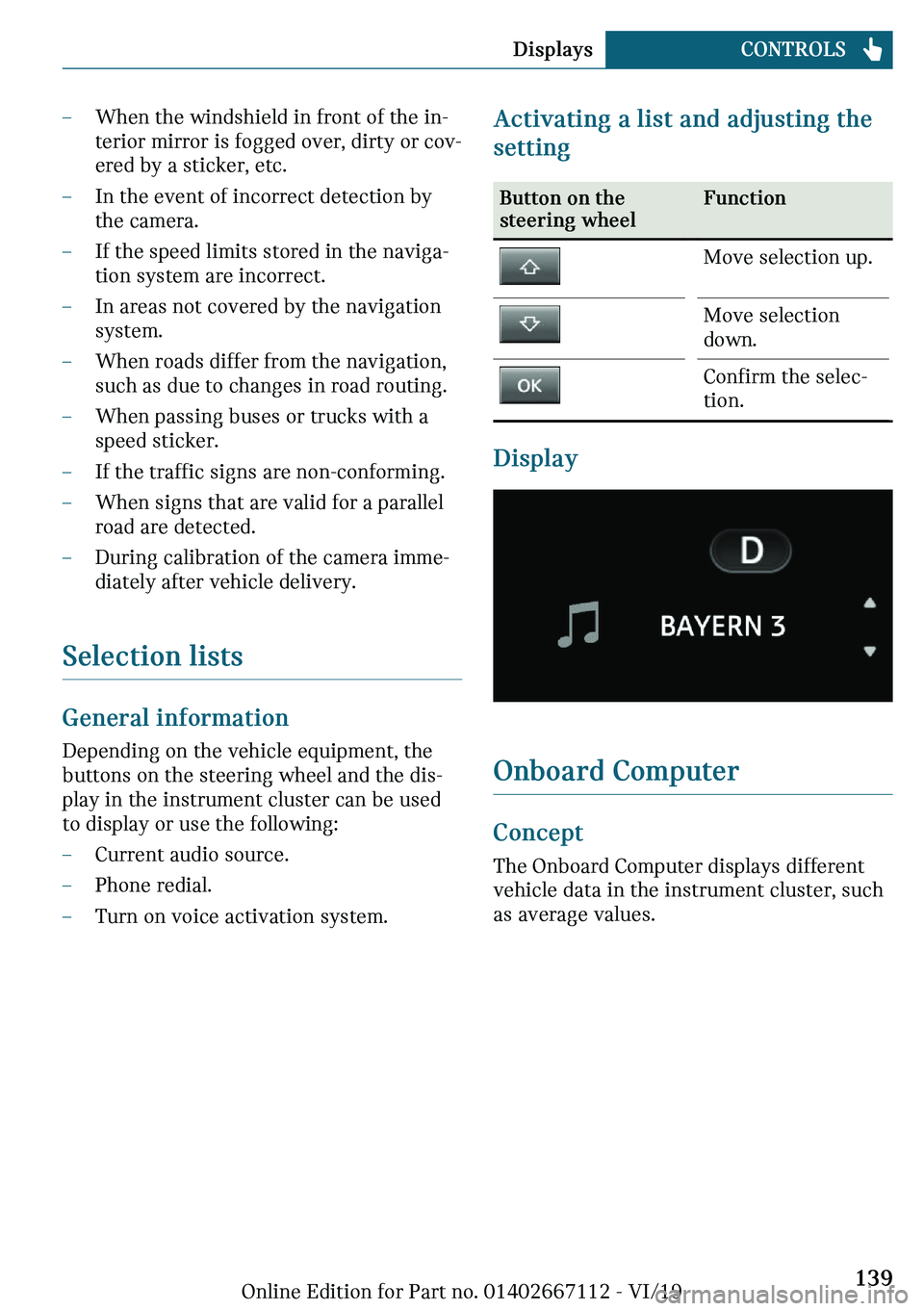 MINI COOPER 2020  Owners Manual 