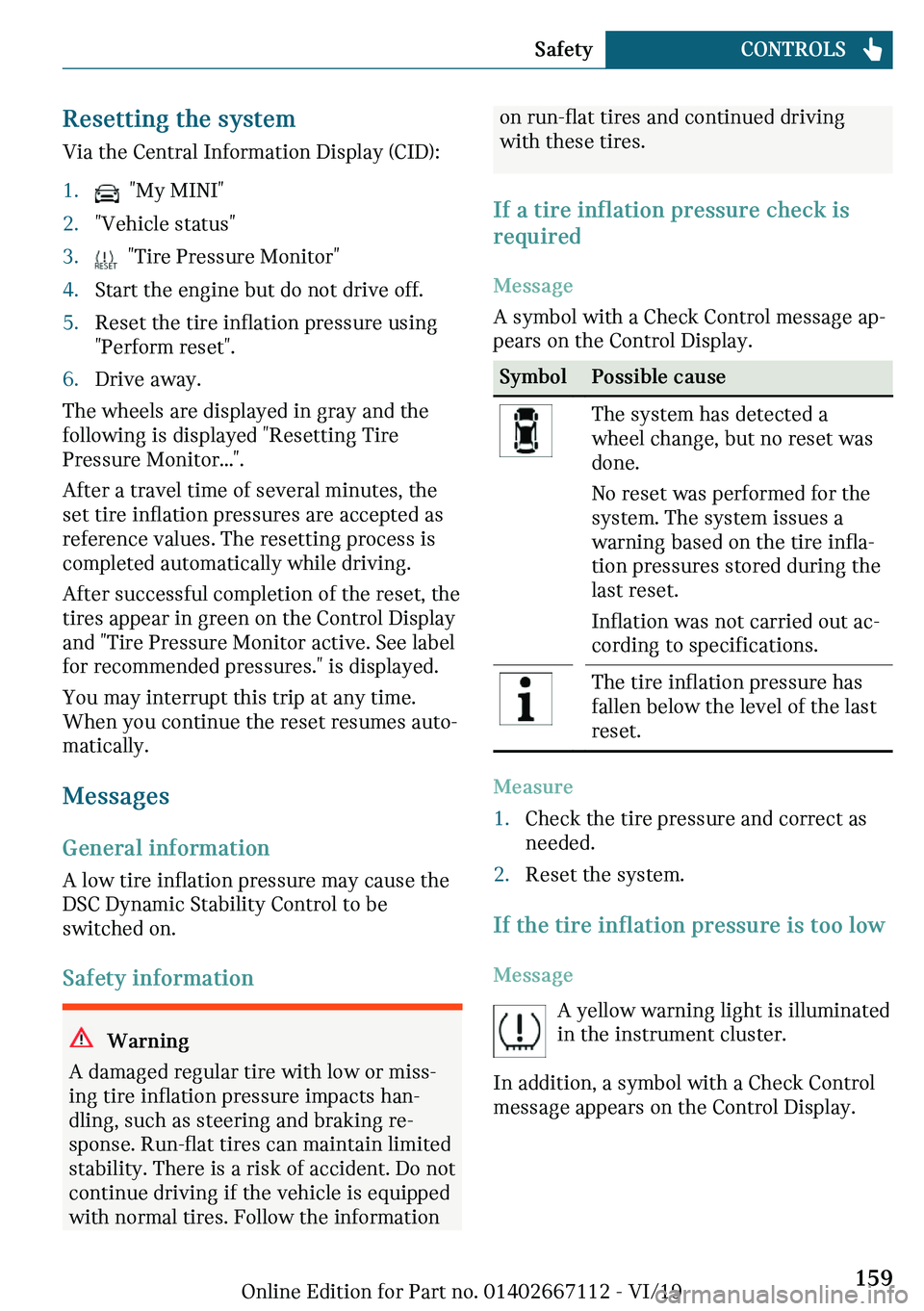 MINI COOPER 2020  Owners Manual �`�
